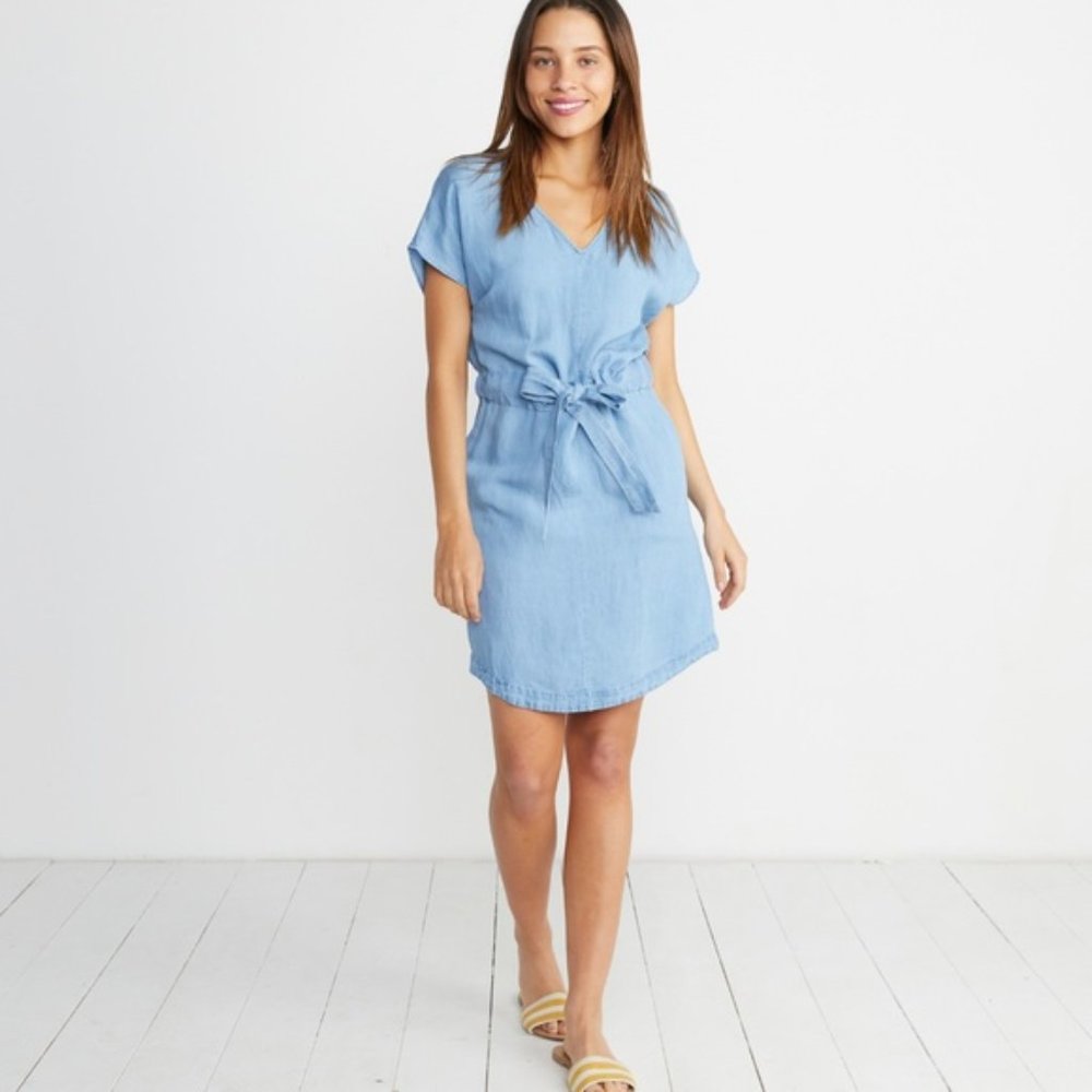 Marine Layer Blue chambray Dress